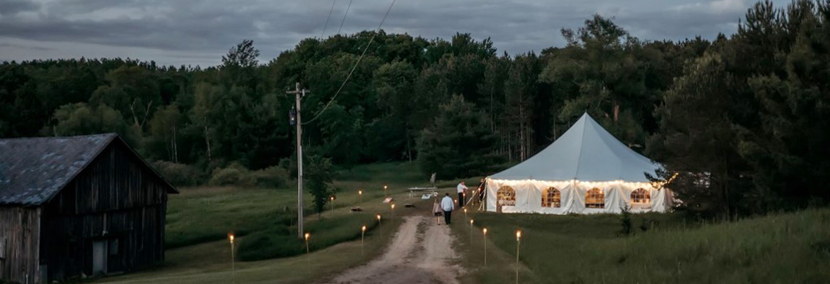 tent rentals with ac